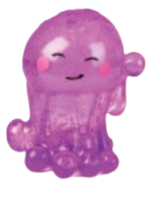 Load image into Gallery viewer, Super Squeeze Glow in Dark Jellyfish