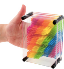 Load image into Gallery viewer, Rainbow Pin Art