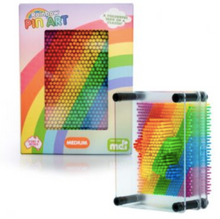Load image into Gallery viewer, Rainbow Pin Art