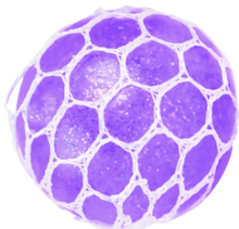 Load image into Gallery viewer, Squishy Mesh Metallic Ball