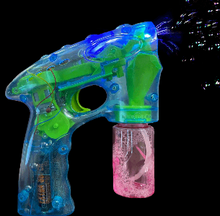 Load image into Gallery viewer, Spinning Light Bubble Blaster