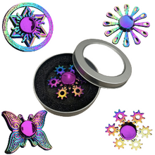 Load image into Gallery viewer, Metallic Fidget Spinners
