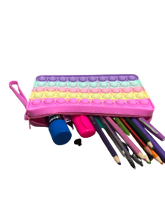 Load image into Gallery viewer, Pastel Pop It Pencil Case