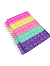 Load image into Gallery viewer, Pastel Pop It Notebook