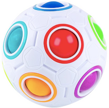 Load image into Gallery viewer, Rainbow Magic Ball Puzzle Problem Solver Fidget Toy