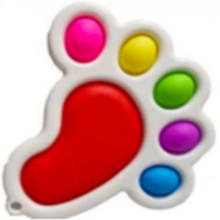 Load image into Gallery viewer, Sensory Silicone Footprint
