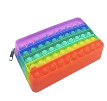 Load image into Gallery viewer, Pop It Rainbow Pencil Case