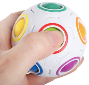 Fidget Solver Rainbow Magic Ball Puzzle Problem Solver Fidget Toy – Fidgets4Kids