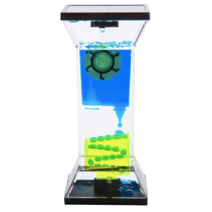 Neon Step on Wheel Liquid Timer